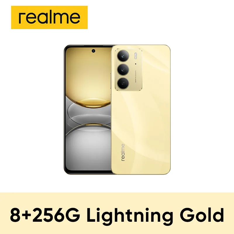 realme C75 Smartphone MediaTek Helio G92 6.72'' 90Hz Scherm 6000mAh Batterij 50MP Camera 45W Snelladen IP69 Wereldwijde Versie