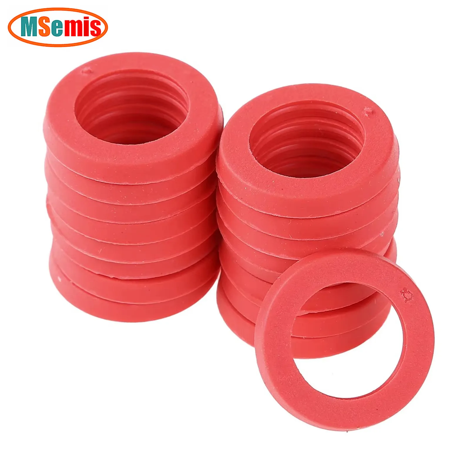 100Pcs O-Ring Seals Garden Hose Washers Rubber Washers Gaskets for All Standard 3/4 Inch Garden Shower Hose And Water Faucet