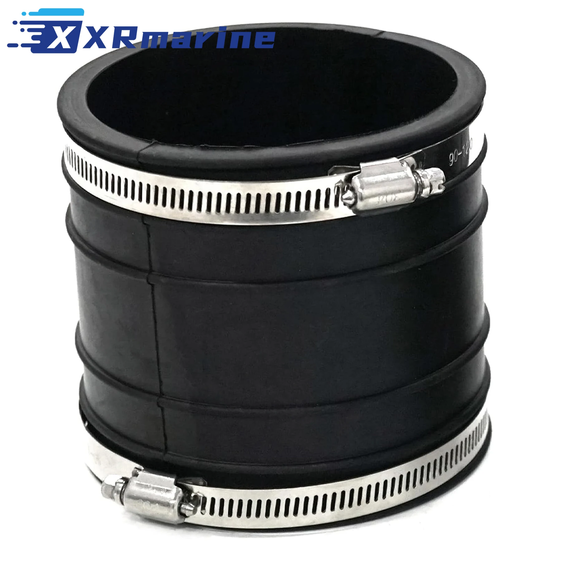 4 Inch Upper Exhaust Tube Pipe Bellow For Mercruiser Stern Drive 120 140 175 185 200 HP 2.5L 3.0L 4.3L MC1 Replaces 32-44348T