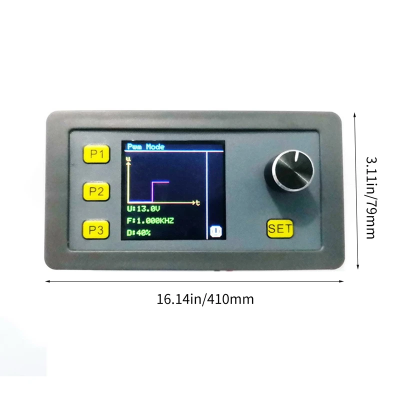 PWM Pulse Adjustable Module Sine Wave 4-20MA, 2-10V Portable Multifunctional Signal Generator RS485 Modbus Easy To Use A