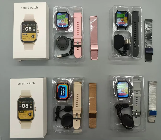 Y13 ساعة ذكية للرجال والنساء تعمل بنظام Android IPS IP67 مقاومة للماء وشحن مغناطيسي ومعدل ضربات القلب وضغط الأكسجين وممارسة اللياقة البدنية #3