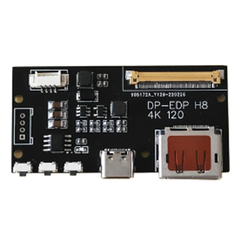 DP to EDP 4K 120HZ DIY4K Driver Board 4K 2K 1080 Adapter Board for Portable Display(A)