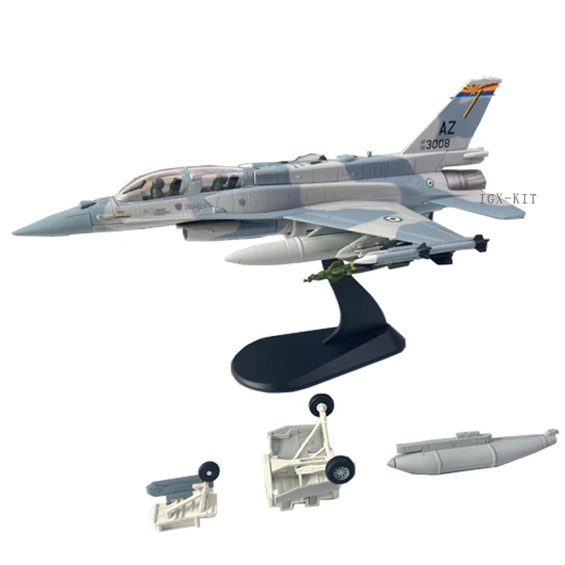 1:72 UAEAF F-16F Desert Falcon Camouflage Coating F16 Fighter Alloy Finished Diecast Military Plane Model Toy Collection Gift