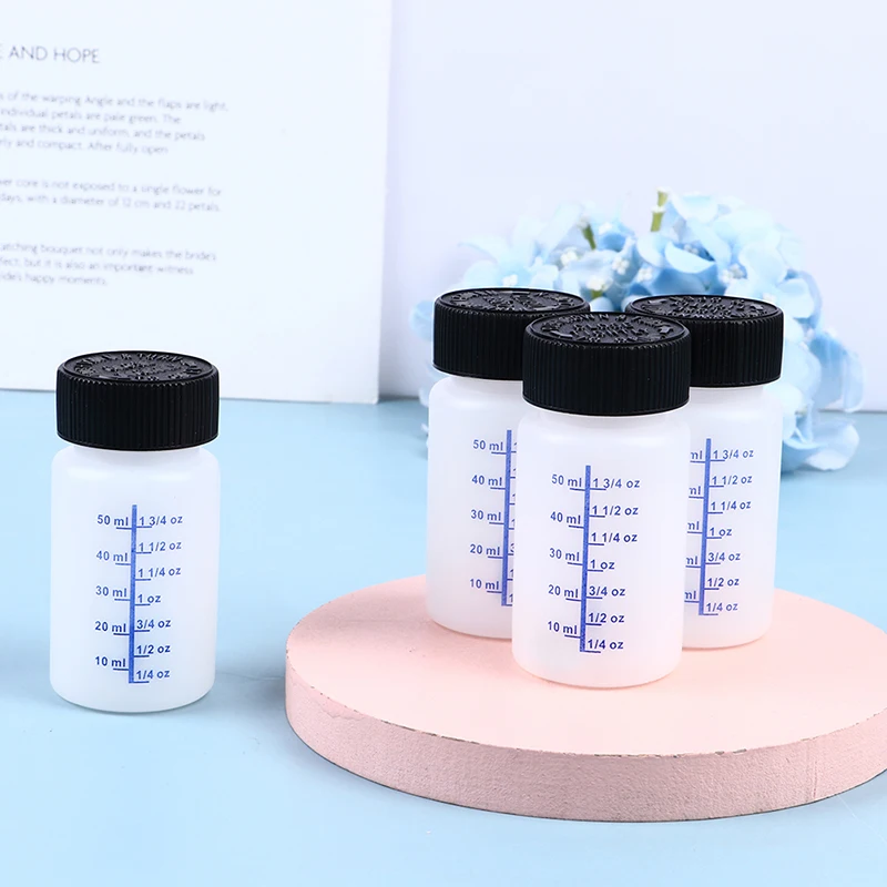 

5Pcs Paint Touch Up Bottles with Brush Ball Applicator Touchup Paint Bottle plastic