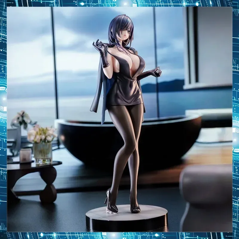 

1/6 Original Hanabee Black Dress Version Anime Figure Collectible Japanese Girl Character Model PVC Action Figure Toy For Fans