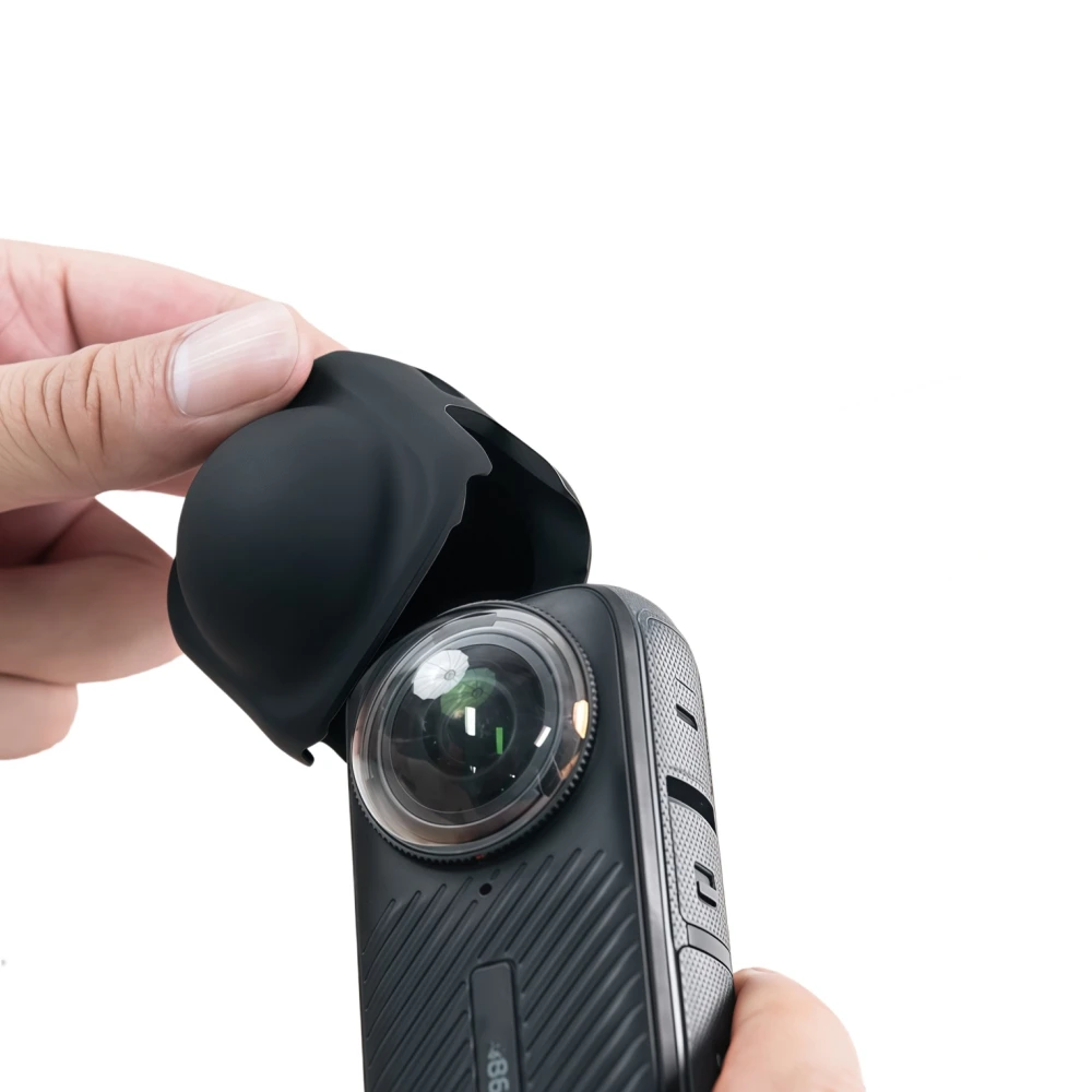 Silicone Lens Cover for Insta360 Protector Cap Anti Dust Scratch Guard Ski Slope Snow Camera Lens Bump Shield