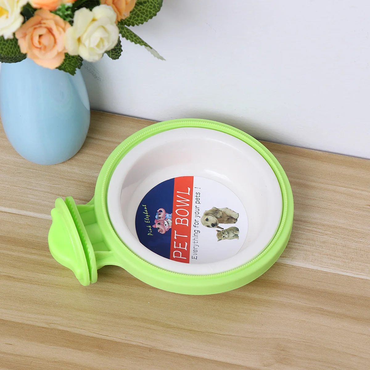 

Hanging For Dogs Cats Premium Pp Detachable Water Food Feeder Cage Feeding Pet Cage Bowls Dog Water Bowl Pet Food Bowl