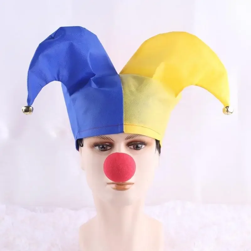 Mardi Gras Costume Accessories Foam Clown Nose Courts Hat Halloween Masquerades Cosplay Costume Assecories