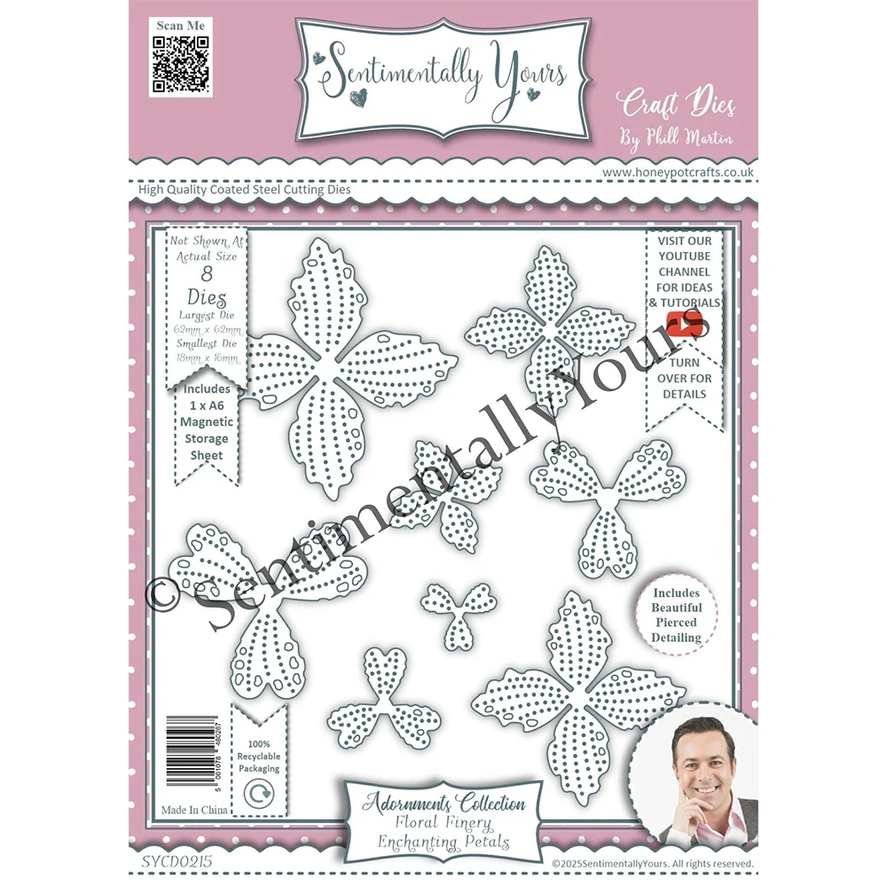 

Beautiful Petals Fronds Twiddly Bits Sensational Stamens 3 Cut Dies DIY Christmas Gift Card Carft Stencils Handmade Die 2025 New