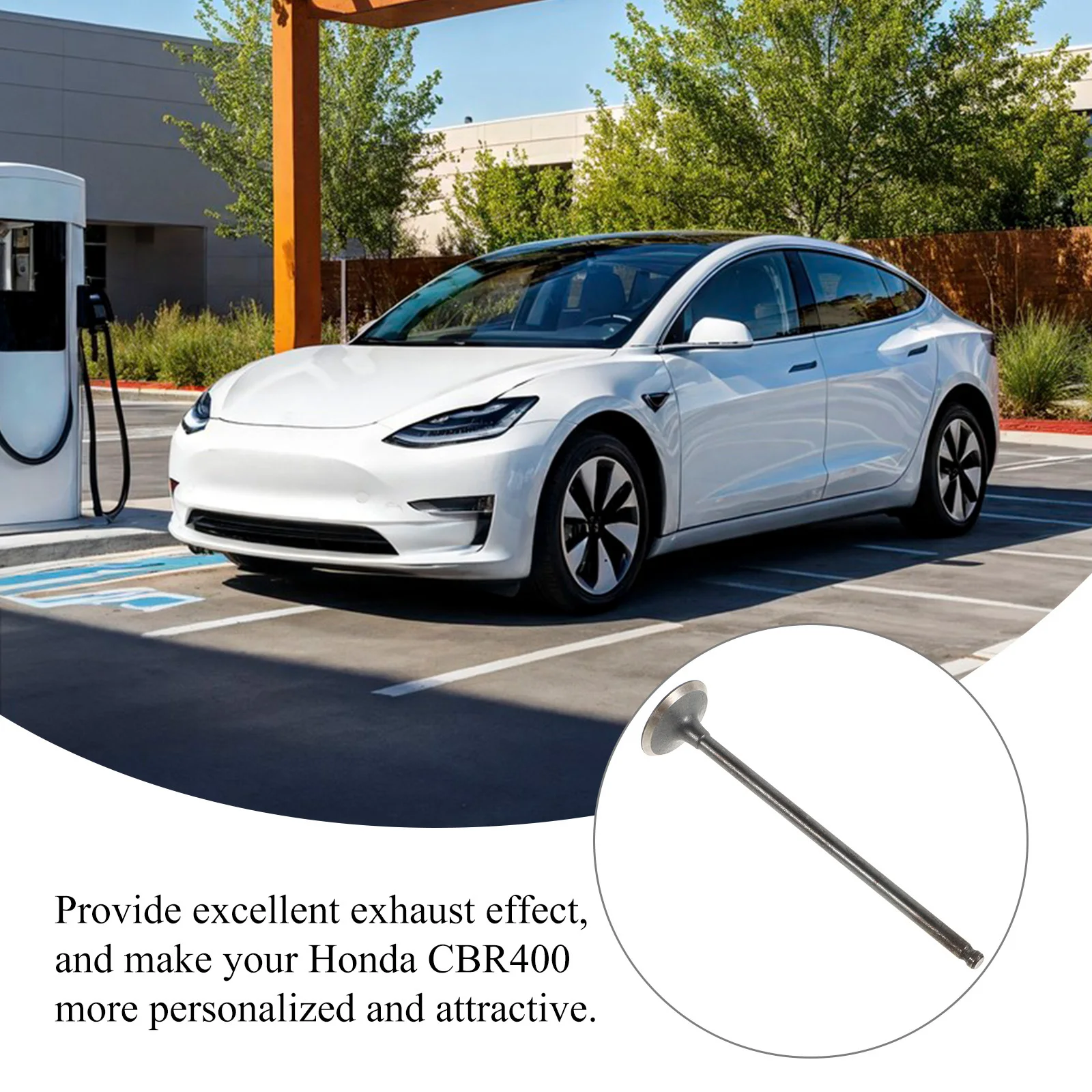 استبدال صمام العادم والسحب لمجموعة أدوات إصلاح محرك الدراجة النارية CBR400 مجموعة مكونات صمام الأسطوانة المتينة