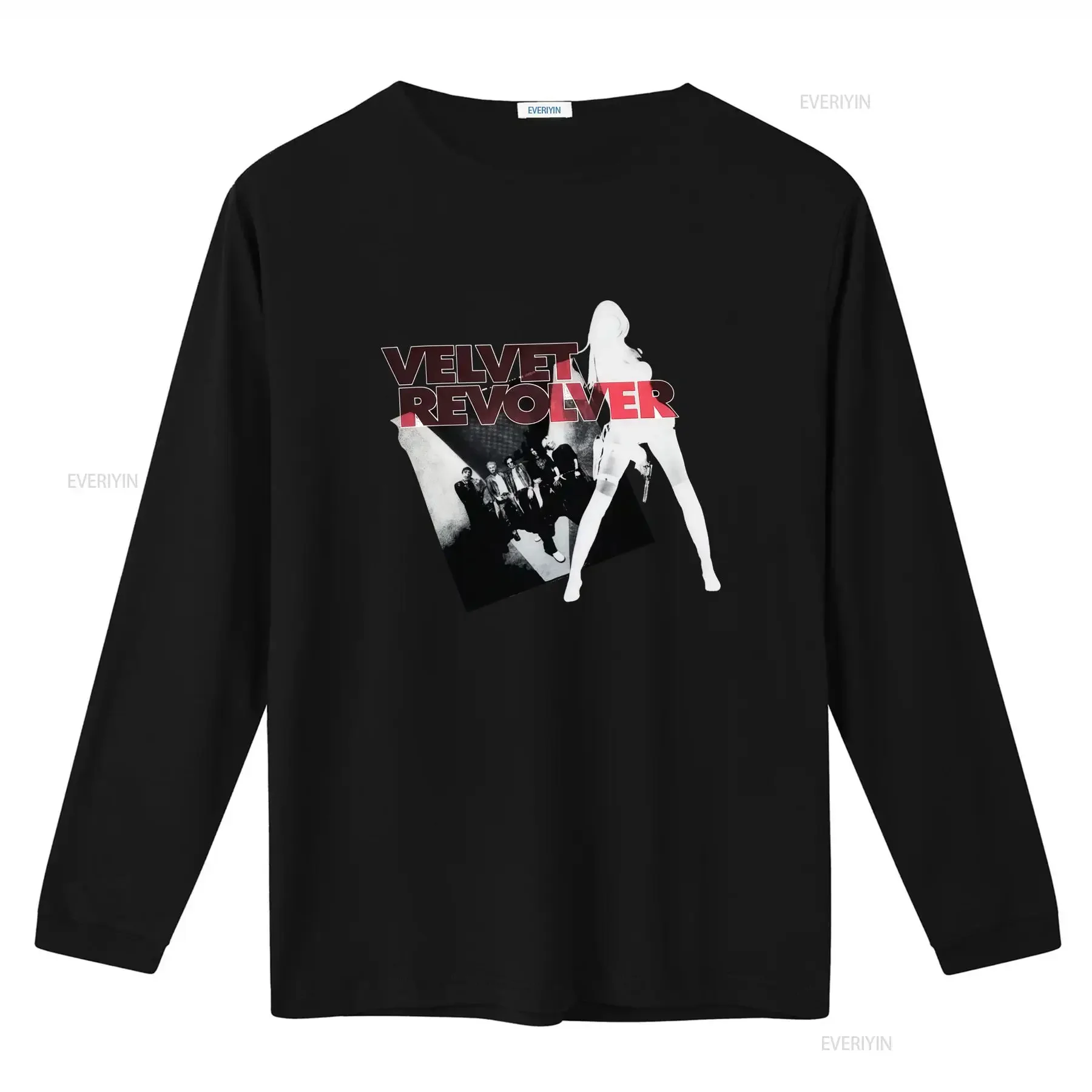 Velvet Revolver Contraband Tour American Cotton T Shirt S 5XL Band Print Rock Style vintage Washed Breathable Casual Stretched