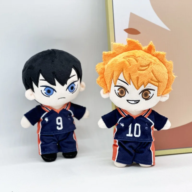 

Аниме Haikyuu Плюшевые игрушки мультфильм кавайная Хината Shoyo Tobio Kageyama плюшевые фигурки модели куклы декор комнаты для детей Подарки