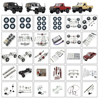 Silver Metal Upgraded Version MN82 MN82S Picker 2.4G Four-wheel Drive Off-road Track Remote Control Car Children's Toy MN Model