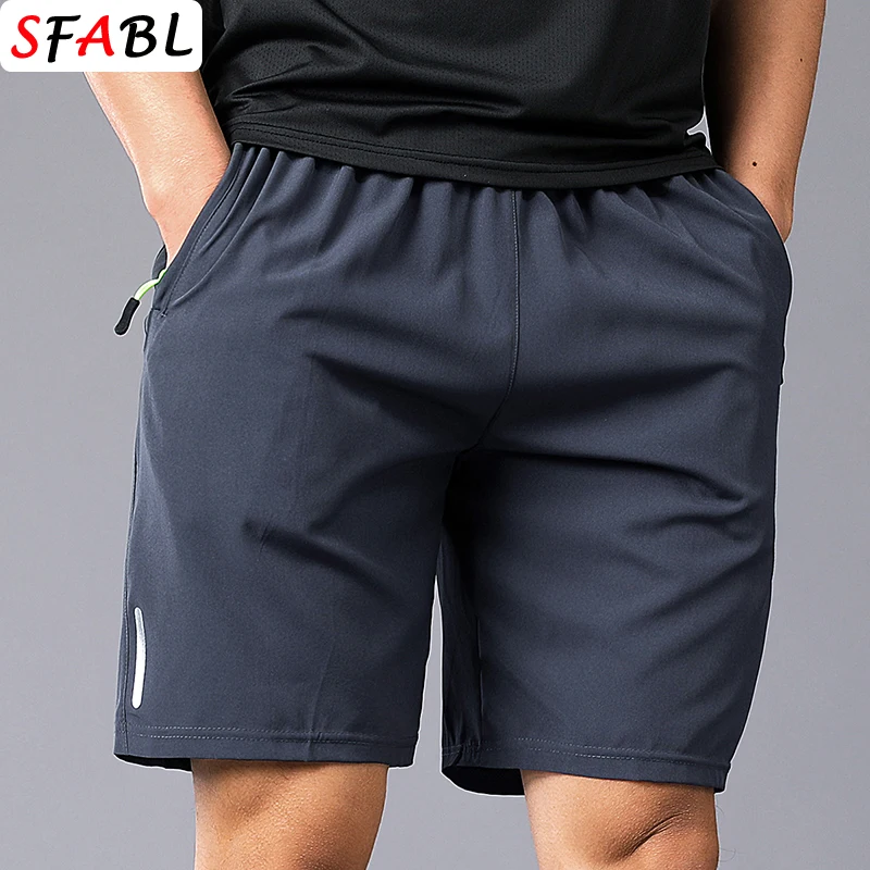 Summer Men Casual Board Shorts Loose Basketball Sport Gym Running Shorts Breathable Shorts Fitness Training Workout Short Pants