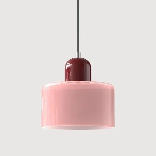 Europese Retro Glazen LED-hanglampen Slaapkamer Hoofdeinde hanglamp Restaurant Bar Koffieshop Bar Verlichtingsarmaturen