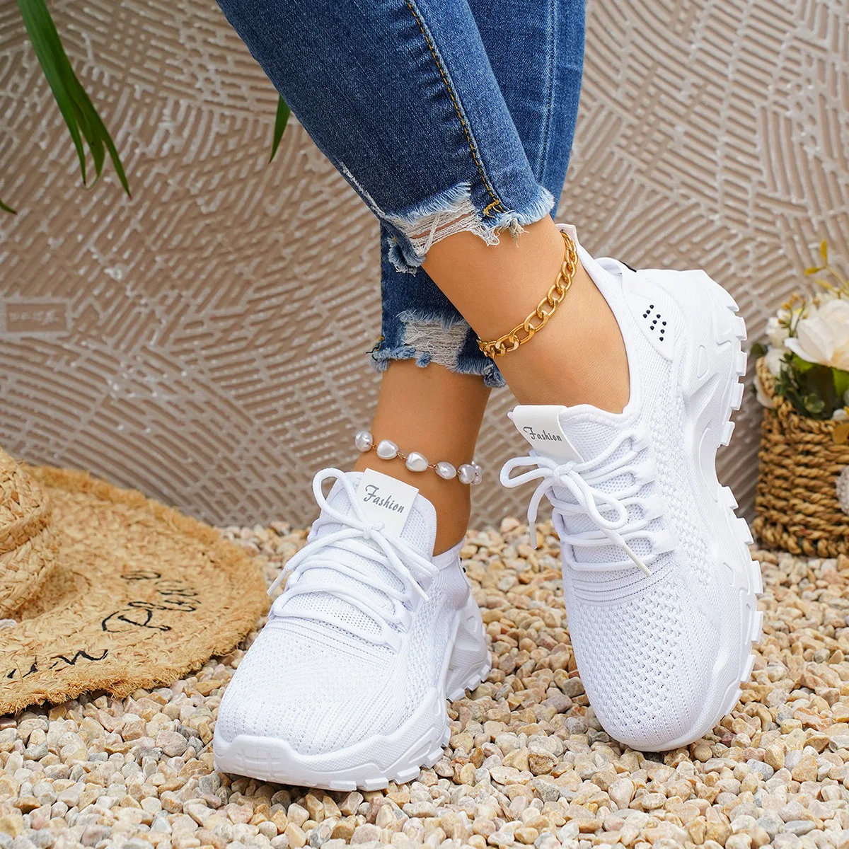 Grube platformowe sneakersy ty – Running Shoes Lightweight recenzja i cena