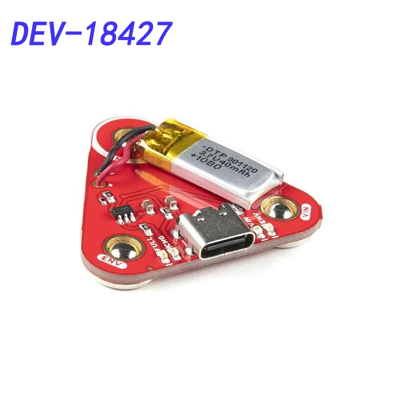 

DEV-18427 Versatile sensor development tools MyoWare 2.0 Power Shield