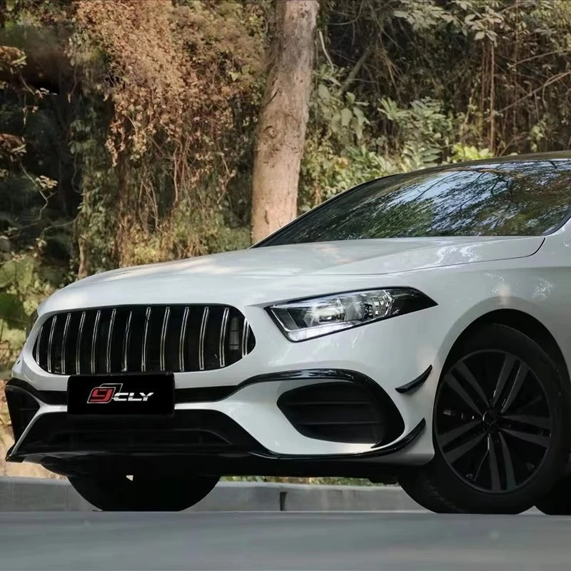 

2019-2024 Class W177 Sport Car Upgrade Wide A45s Bodykit Grille Fender Front Bumper Skid Plate Front Lip All New