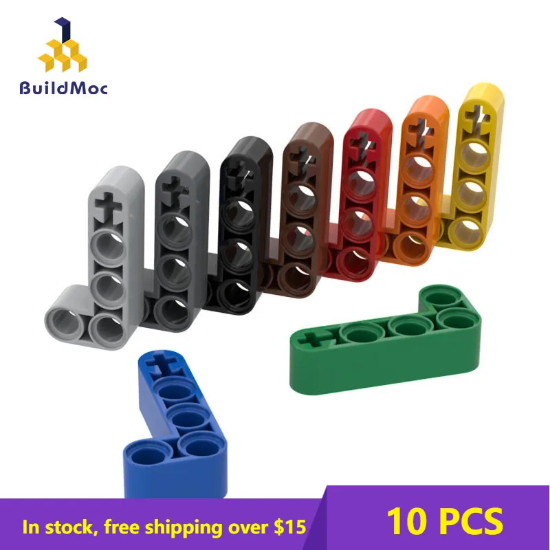 

10PCS MOC Bricks Compatible Assembles Particles 32140 2x4LFor Building Blocks Parts DIY Educational Parts Best Gifts