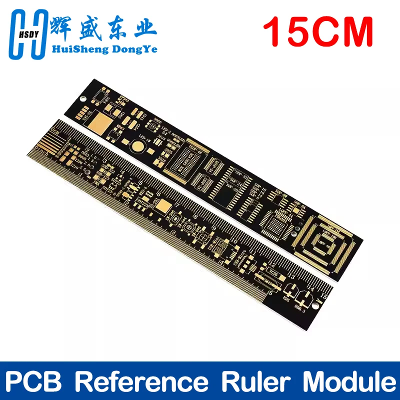 PCB Ruler 15cm For Electronic Engineers For Geeks Makers Fans PCB Reference Ruler PCB Packaging Units v2 - 6