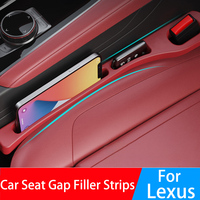 2X For Lexus RX GX LX NX CT IS ES LS 200 250 300 350 400 430 450 460 470 570 200h 300h 400h 450h 200t Car Seat Gap Filler Strips