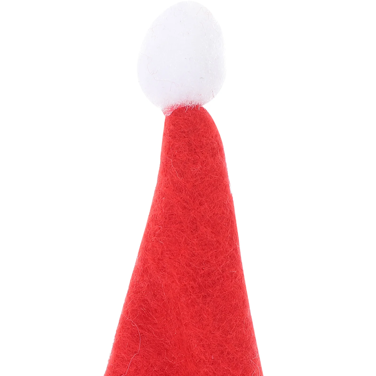 

24 Pcs Mini Santa Hat Diy Elf Hats Festive Miniature Decor Lollipop Craft Party Man