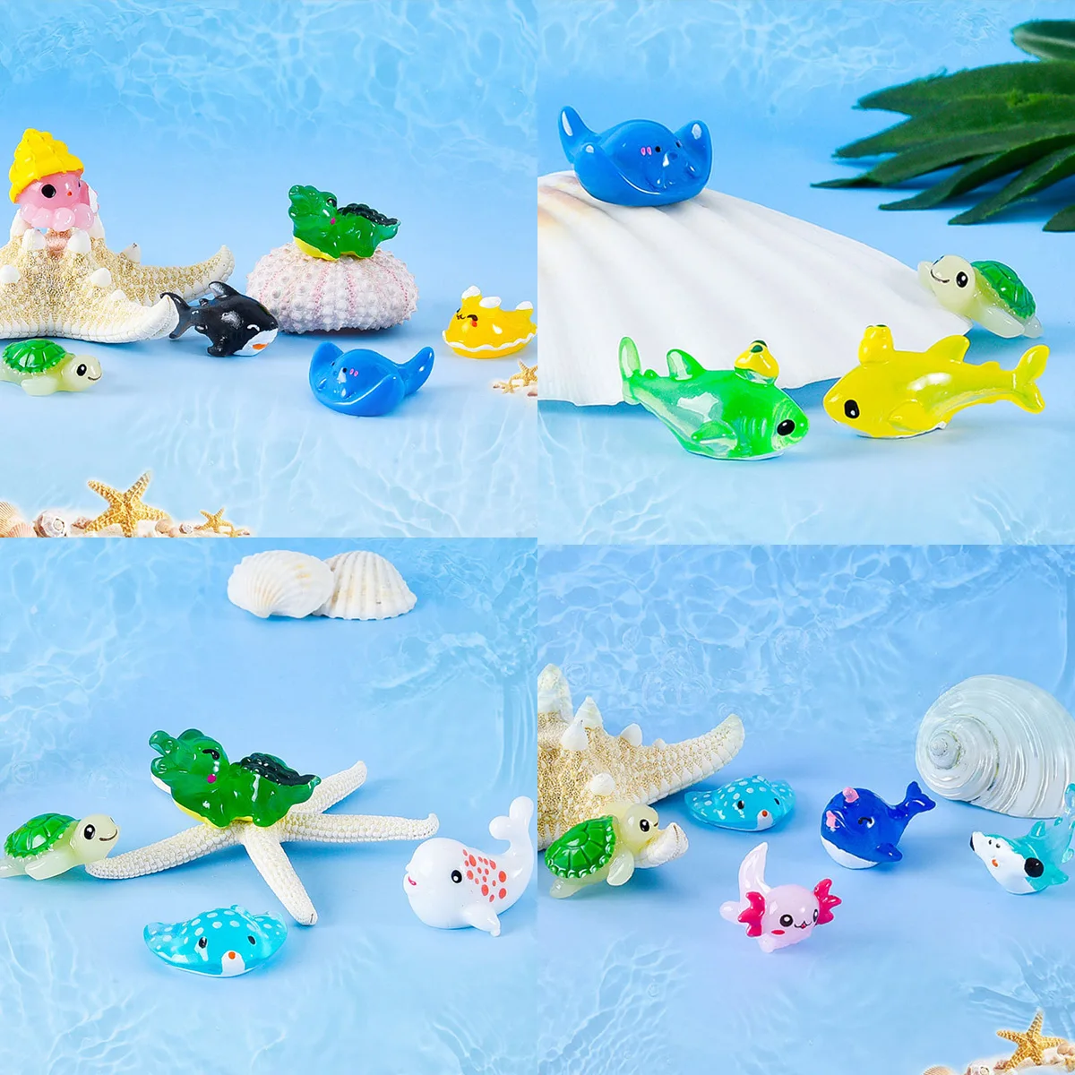 ミニオーシャンレジンアニマルズ　小さな海の生き物フィギュア　 - Marine Aquarium & Regional Centre Photos のレビューと価格