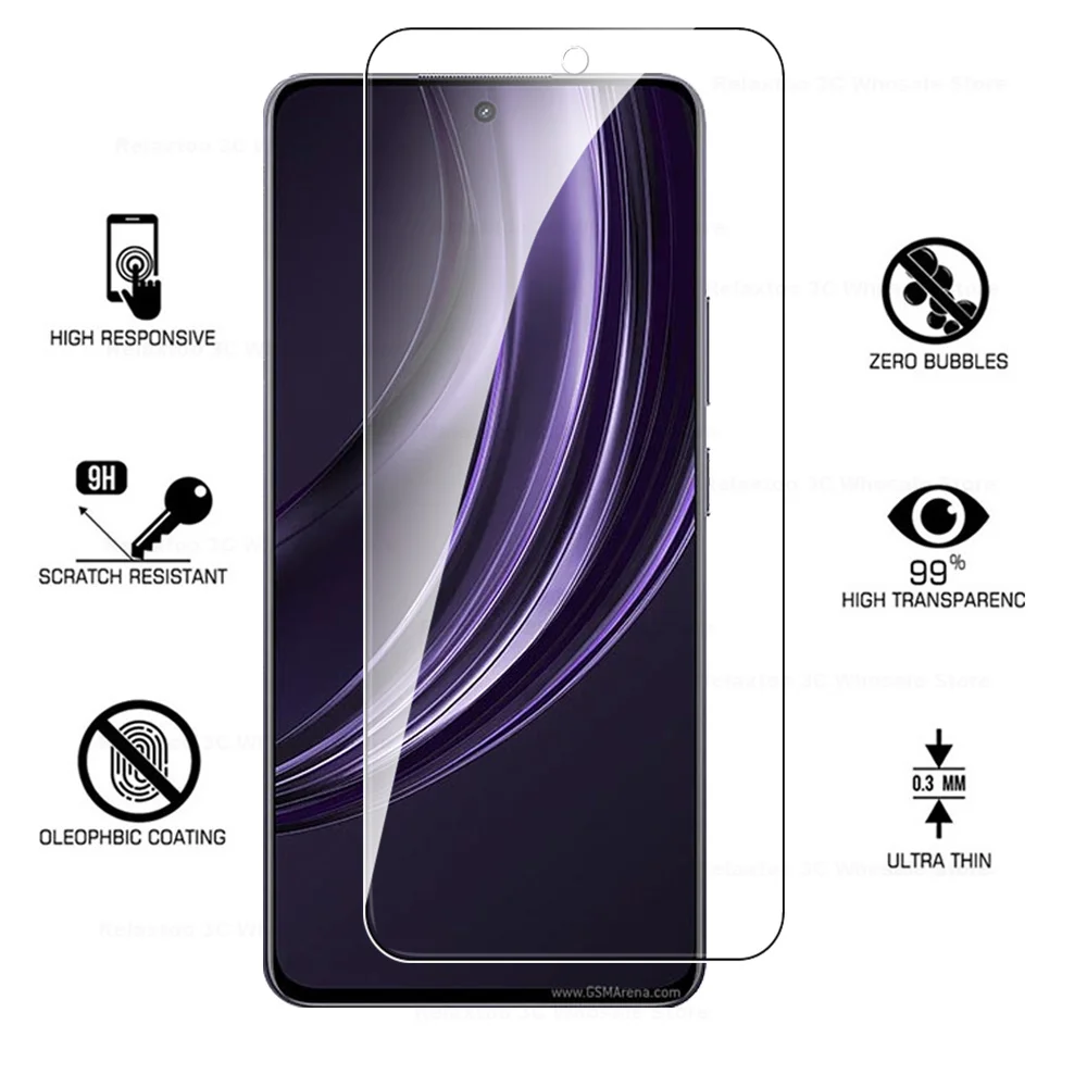 For Realme 13 Glass 2IN1 Camera Lens Protective Tempered Glass Realmi 13+ 13 + Realme13 Plus Realme 13+ 5G Screen Protector Film