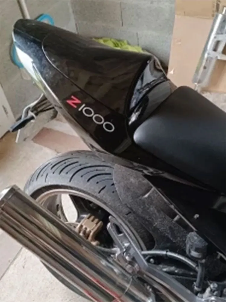 غطاء غطاء القلنسوة للدراجة النارية بيليون ، هدية مقعد قفاز لكاواساكي Z750 ، Z1000 ، Z ، من من من من الخلف ، نينجا ، ZX6R #3
