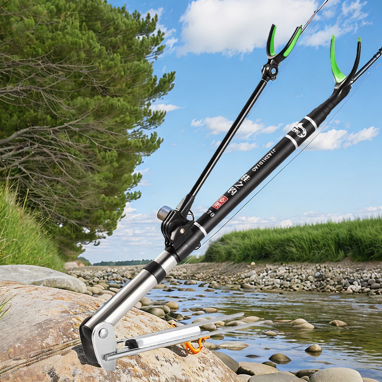 

Freshwater Equipment Supports Spinning Small New Fishing Rod Holder Stand Gear Accessories Carp Rest Sale Boat Tools Support Sea