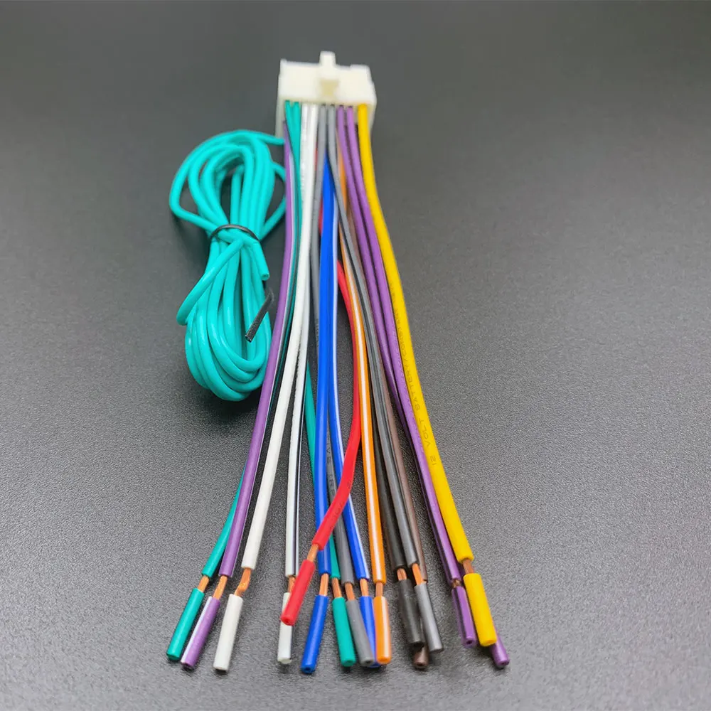 16 18 Pin Car Stereo Radio Power Speaker Wiring Harness Connector Cable Adapter for Clarion VX400 VX401 Vx404 Nx404 Nx602 Nx604