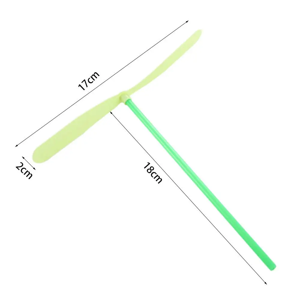 Classic Traditional Pressure Resistant Plastic Dragonfly Mini  Copt Helicopter Dragonfly Propeller Outdoor Game Set