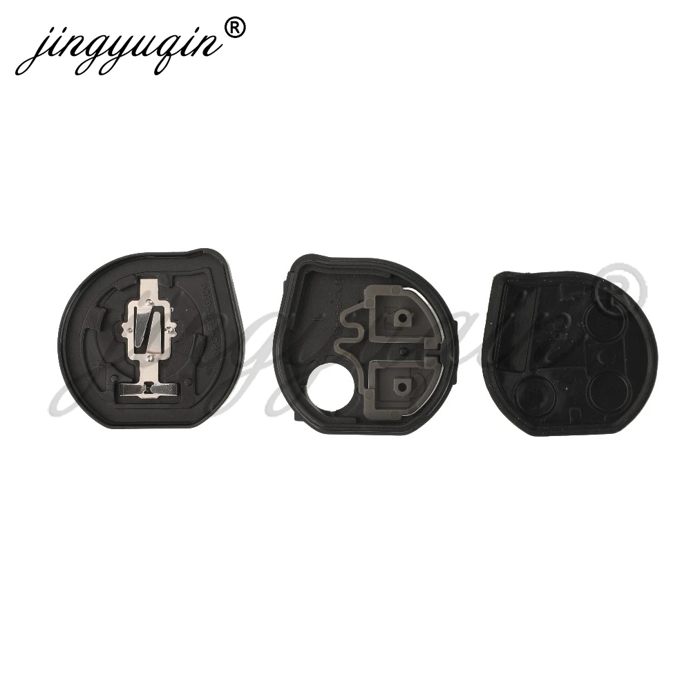 Jingyuqin 10pcs 스즈키 스위프트 Cultus Xcross SX Ignis Jimny Ertiga Baleno Ciaz 용 2 버튼 원격 내부 자동차 키 쉘 케이스