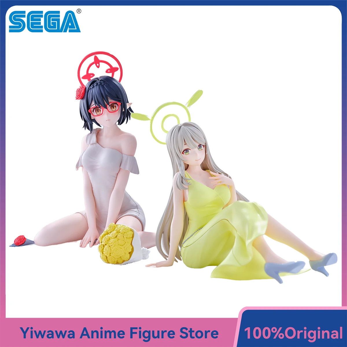 

Новейший синий архив SEGA Izayoi Nonomi Okusora Ayane, аниме-фигурки, украшения Bishoujo, коллекционные игрушки, оригинальная модель