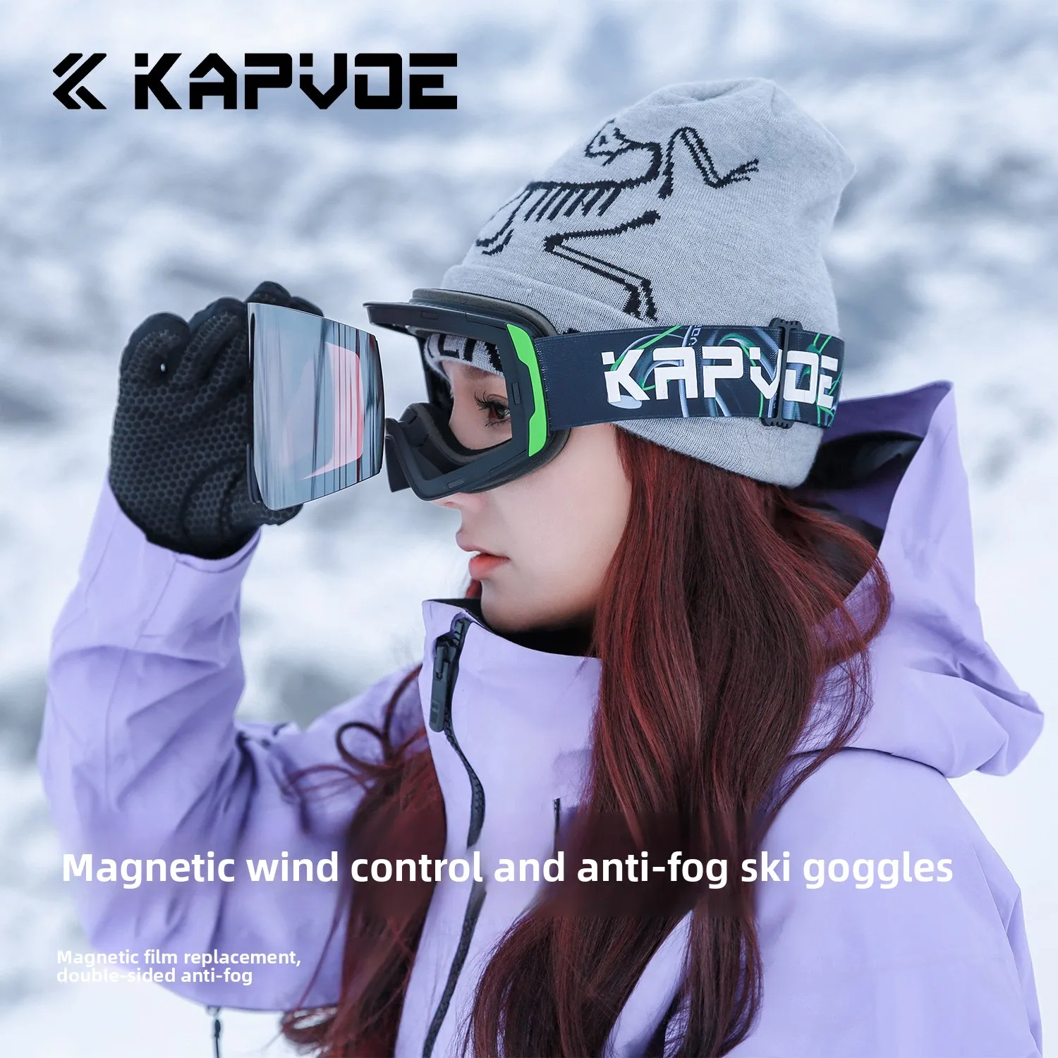 Kapvoe Copozz Snow Adult Xiamen Tup Yes Eyewear None Skiing Eyewear Snowboarding Accessories Markdown Sale