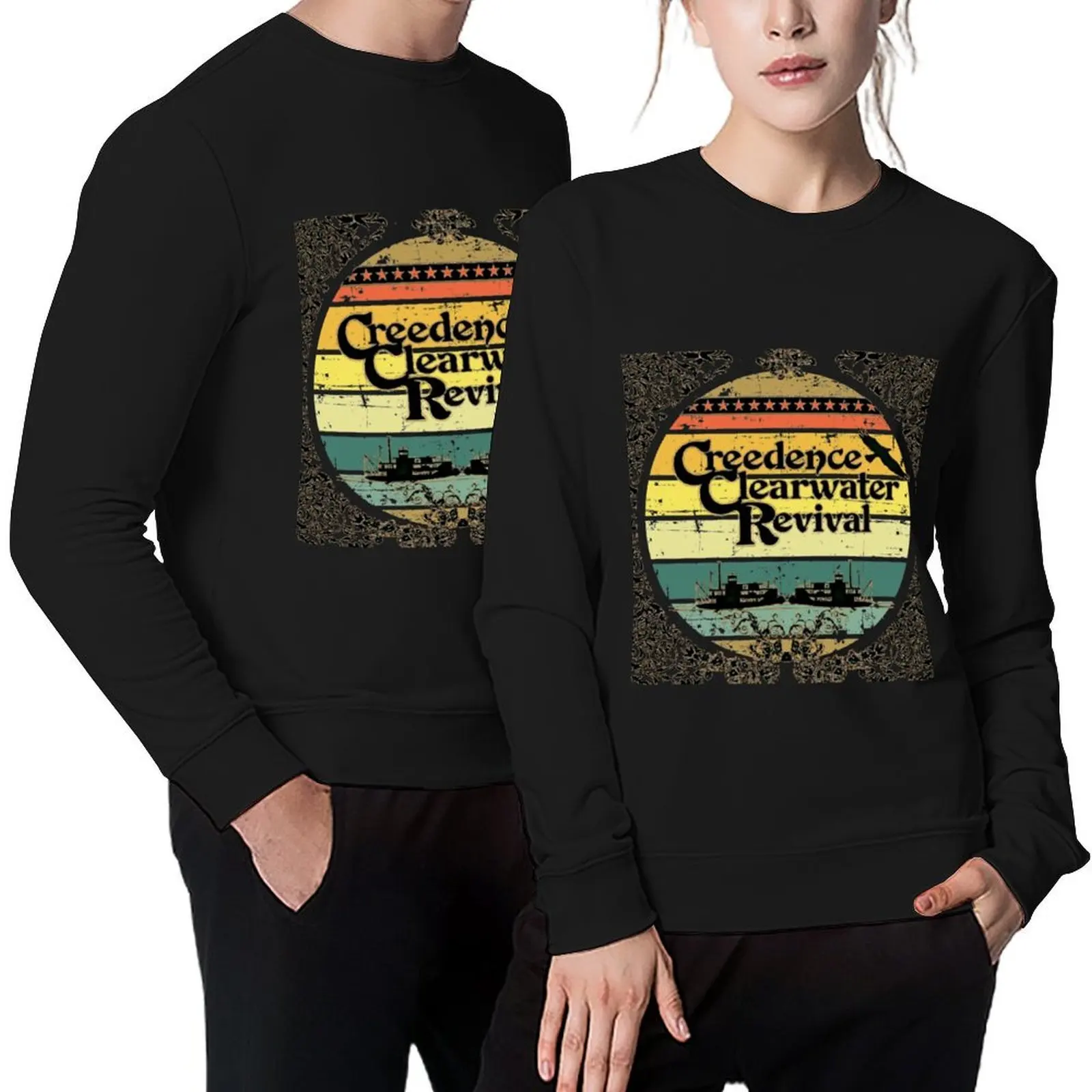 

Creedence Clearwater Revival Riverboats Essential Pullover tracksuits blouse fashion men aesthetic sweatshirts