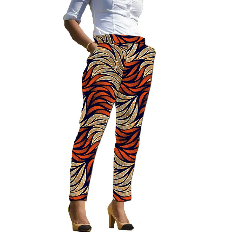 

African Couture Original Design Print Women's Ankara Pants Party Wear Ladies' Tailored Trousers