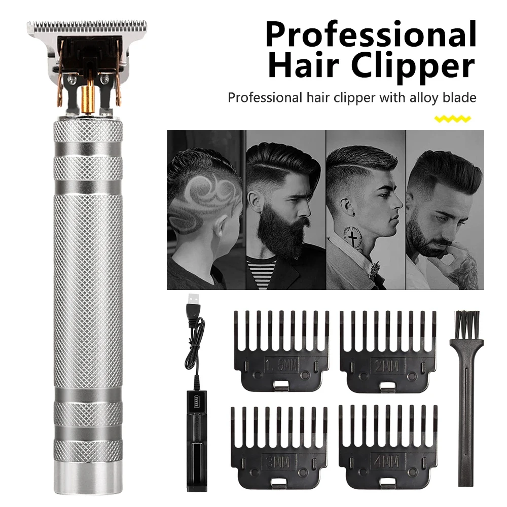 Professional Hair Clipper  Rechargeable Grooming Tool Kit  For Beard Nose Ear Facial Body