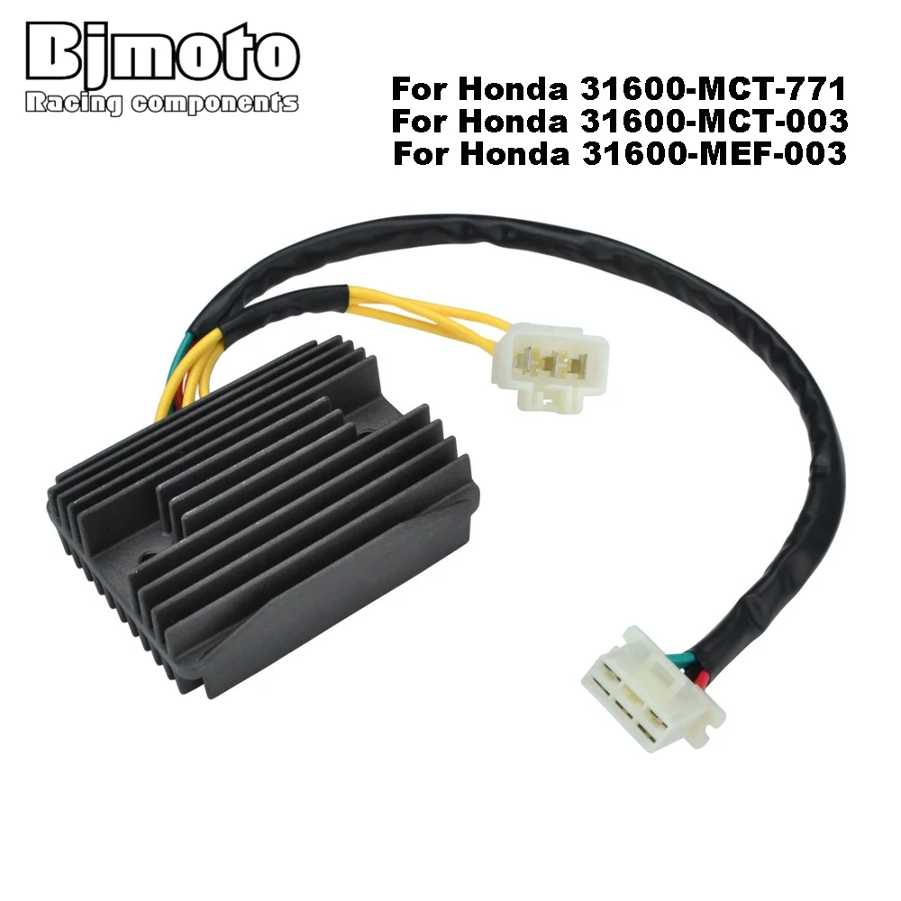 Rectificador regulador de motocicleta para Honda FJS400 FJS600 FSC600 ala plateada ABS 31600-MCT-771 31600-MCT-003 31600-MEF-003