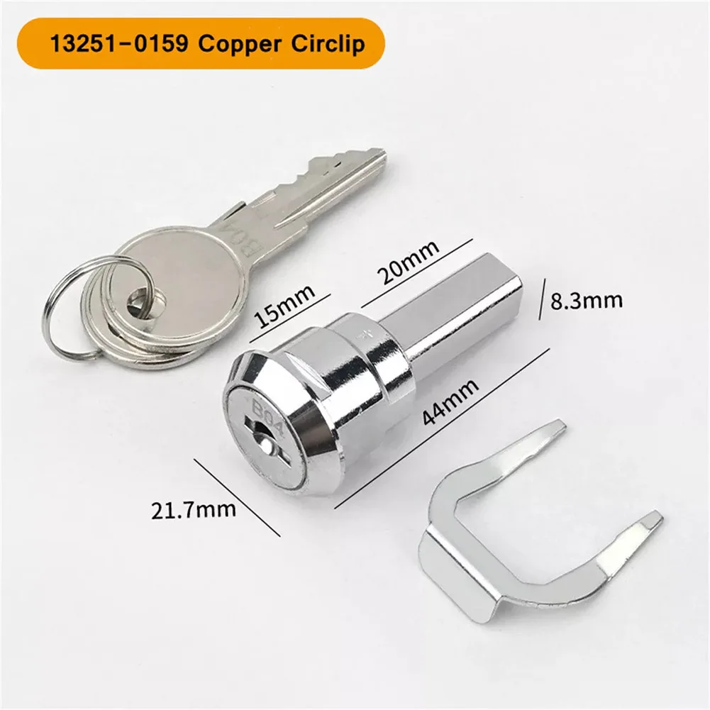 Alloy Toolbox Lock Cabinet Insert Linkage Drawer Lock 180° Rotation Unlocking Toolbox Lock Home Improvement Building Hardware