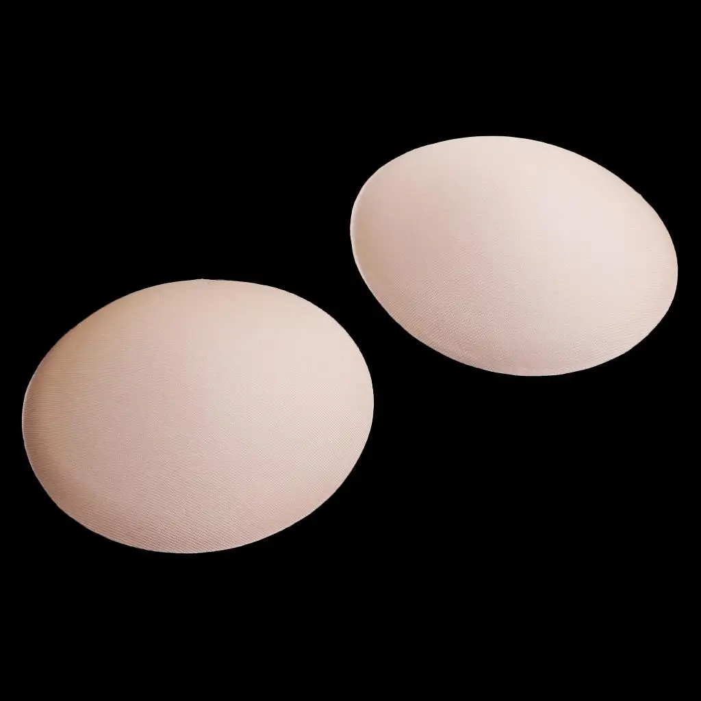 Triangle Bra Pads Round Style Removable Foam Bra Insert Enhancers for Sports Bra Bathing Suits