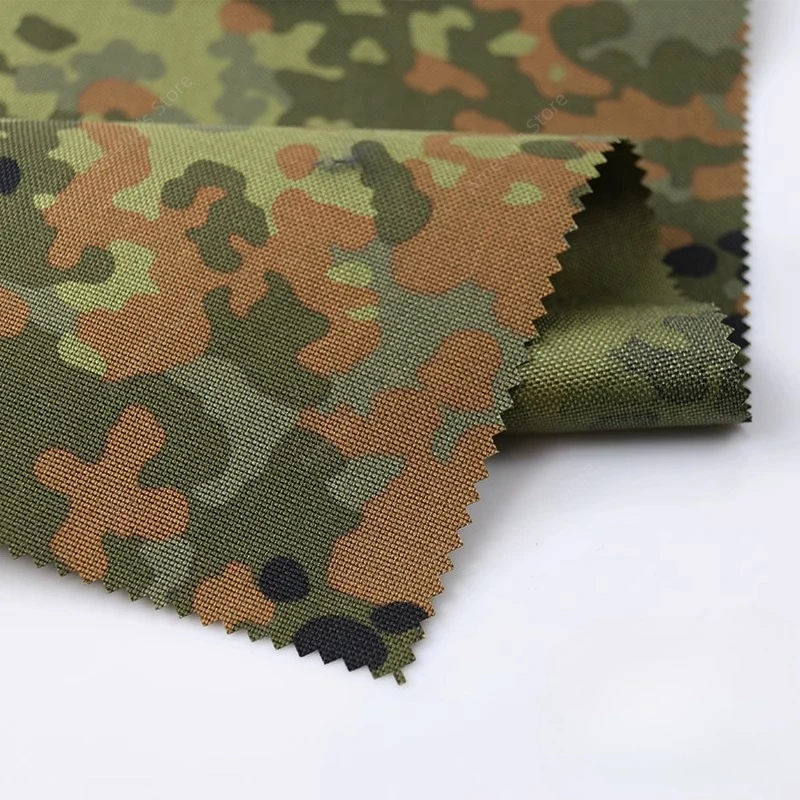 

Немецкая камуфляжная ткань Flecktarn 500D/1000D, нейлон - водонепроницаемый высокопрочный CORDURA для тактических жилетов, рюкзаков