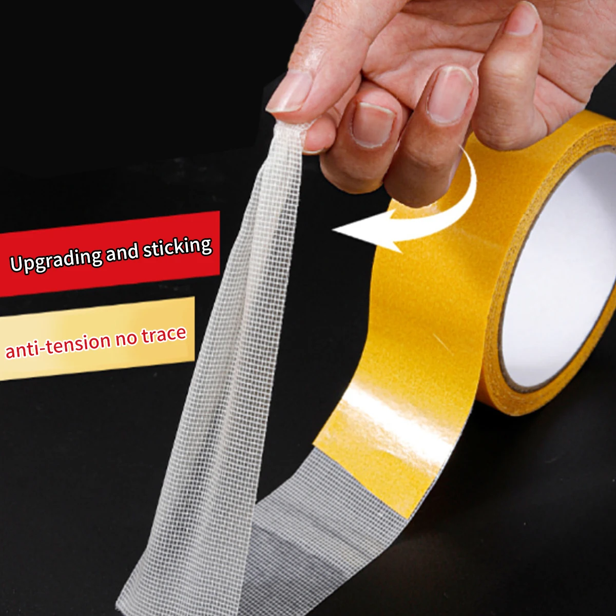 Nastro adesivo biadesivo Ad alta viscosità Forte adesione Adesivi murali Tappeto fisso Nastro adesivo antitraccia Gadget da cucina