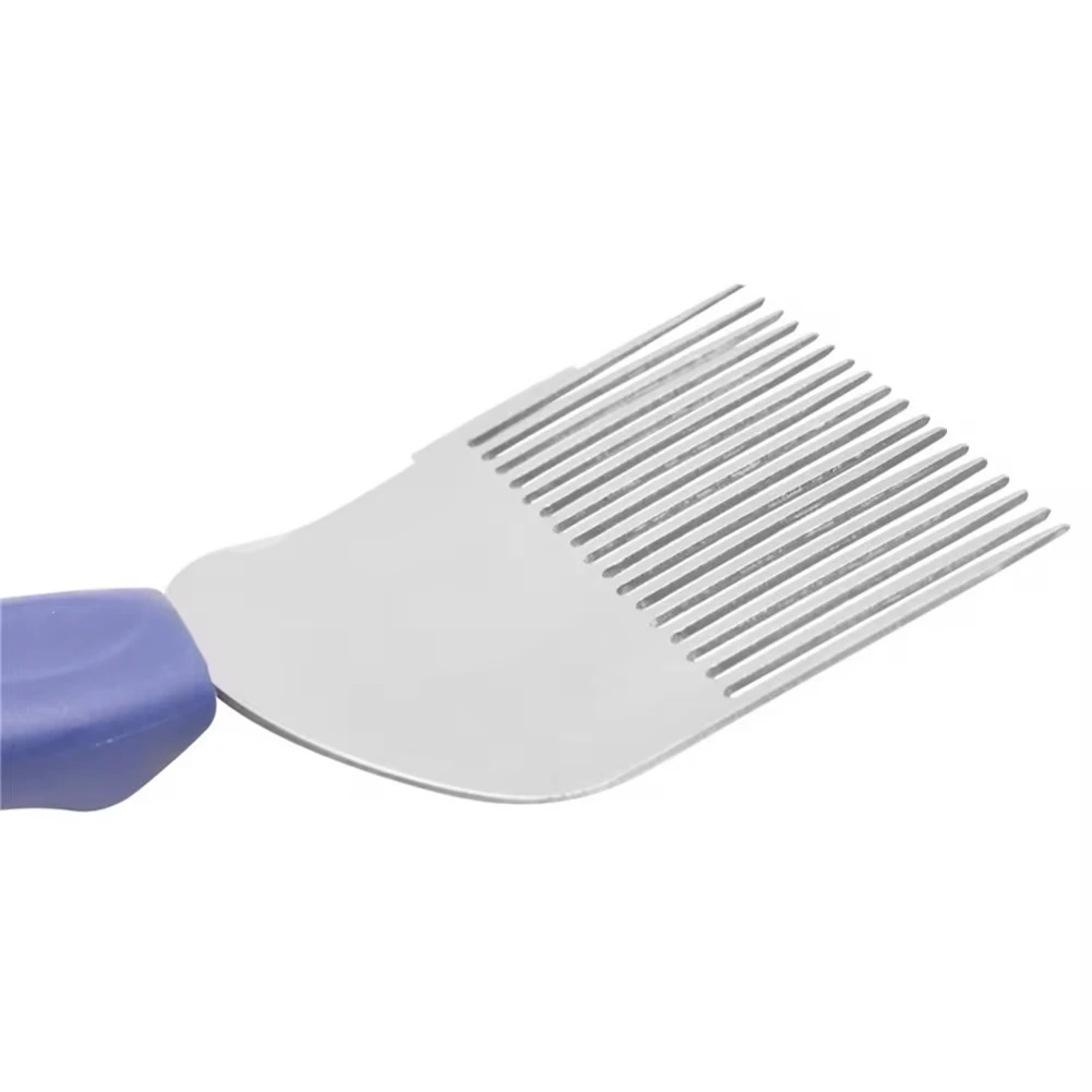 

Apr.Uncapping Forks Honey Fork Needle Cutter Scraper Beekeeping Tools Stainless Steel Honey Fork With Plastic Handle