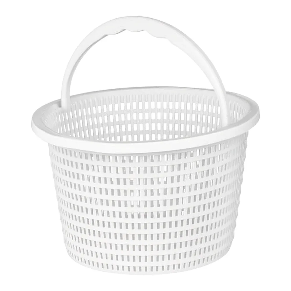 20 Cm Large Reusable Pool Skimmer Basket With Handle - Efficient Filtration Easy For Inground Pools Duty Reusable Strainer