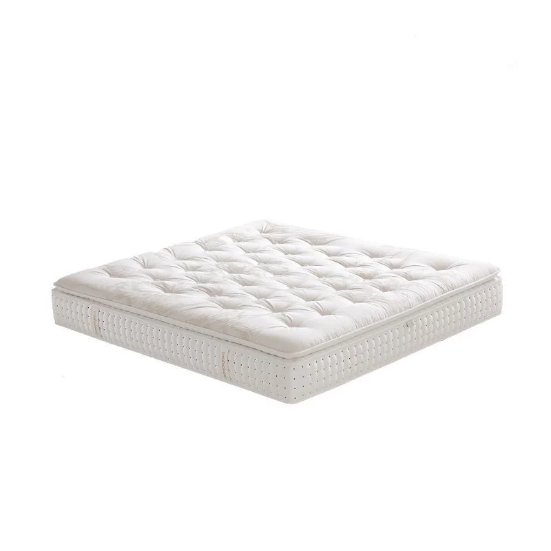 &High-end Luxury Minimalist Handcrafted Mattress-Split-style Double-layer Independent Spring Mattress for Hotels and Household