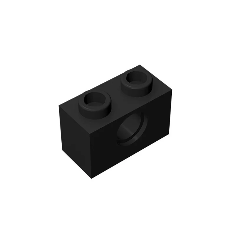 50 Stück 3700er Bausteine 1 x 2 mit Loch, Baustein-Sammlungen, modulare GBC-Spielzeuge für technische MOC-DIY-Bausteine, kompatibel – Detail 14