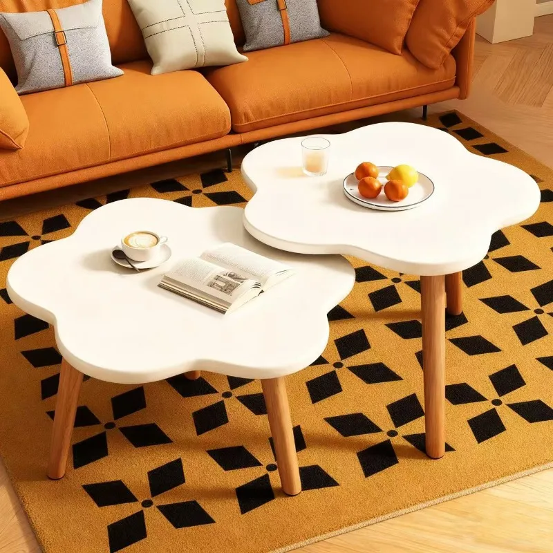 

High Quality Coffee Tables Luxury Irregular Designer Modern Coffee Tables White Apartments Tavolino Da Salotto Furniture