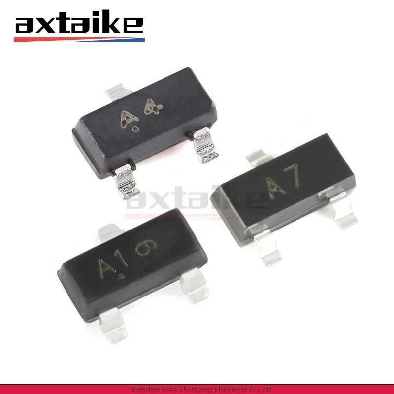 3000PCS BAV99 BAV70 BAW56 SOT-23 A1 A4 A7 A1W A4W A7W 85V 70V 200mA Switching Diode Transistor SMD Diodes