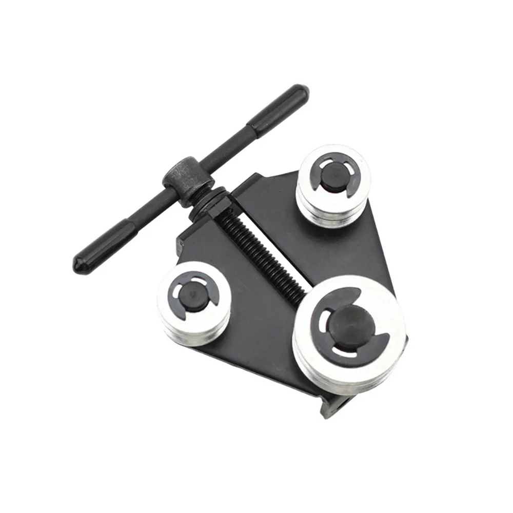 Portable Brake Pipe Bender Sturdy Manual Tubing Bender Tool Rustproof Kinks Correction Brake Line Straightener Steel Pipe Work